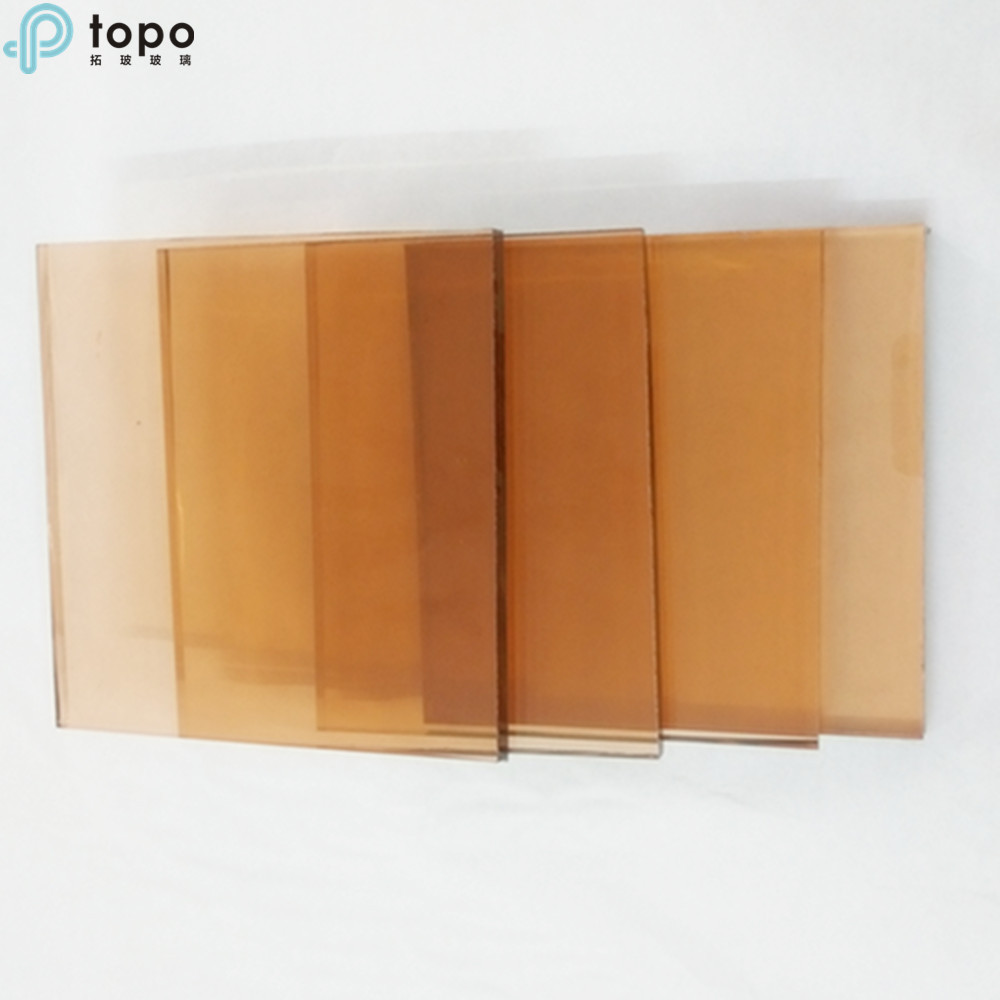 10mm Tinted Pink Float Sheets Glass