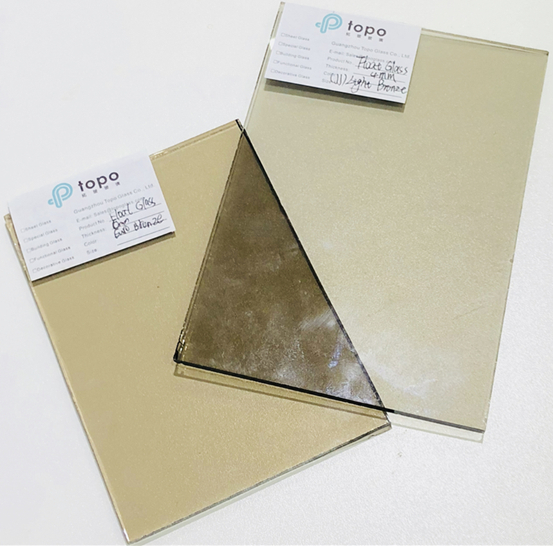 4mm 5mm 6mm 8mm 10mm 12mm Light Bronze Float Glass