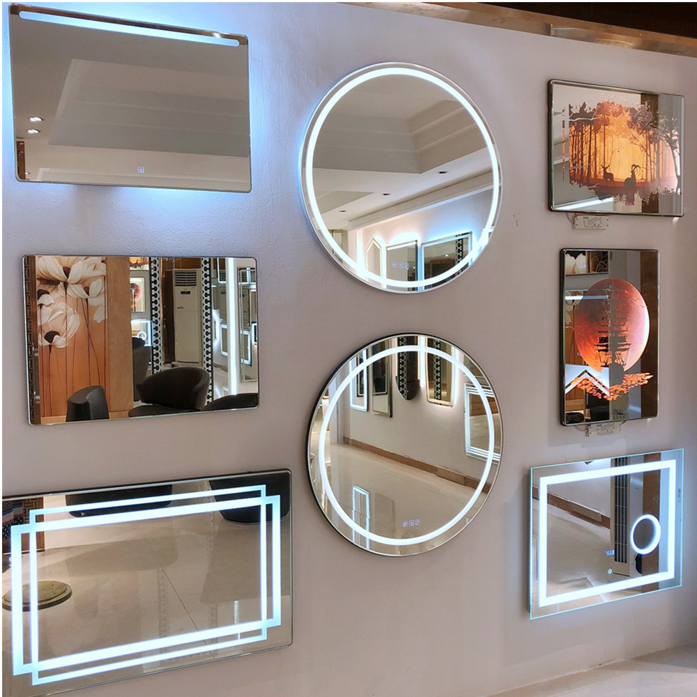 Wall Decor Mirror with LED Light