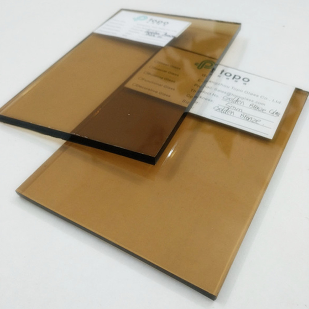 4mm 5mm 6mm 8mm 10mm 12mm Euro Bronze Float Glass